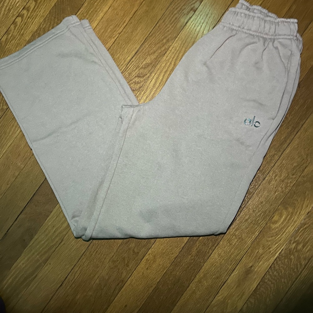 Alo Light Brown Sweatpants Straight